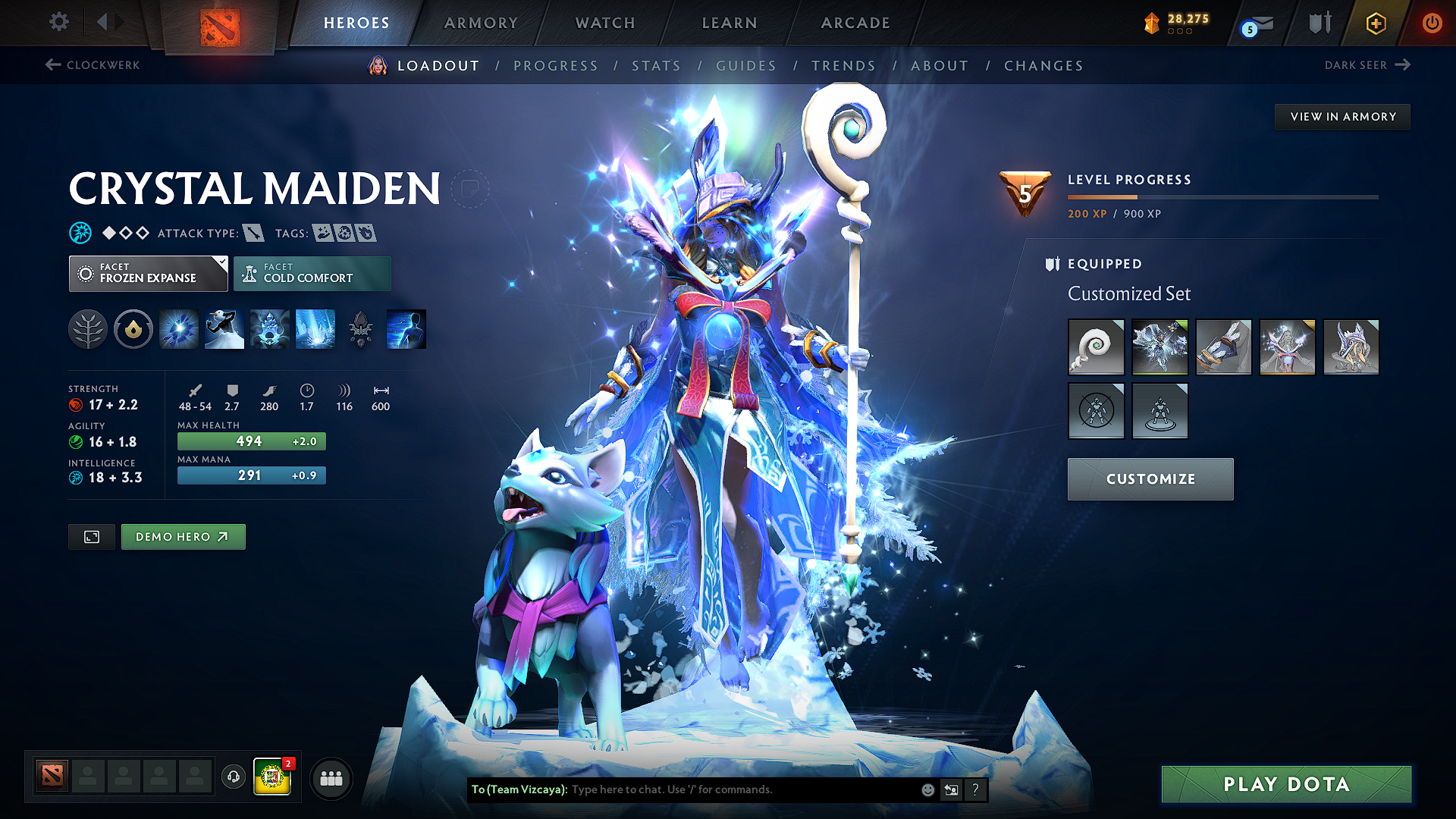 Legend IV | MMR: 3531 - Behavior: 11533 - Communication: 11533