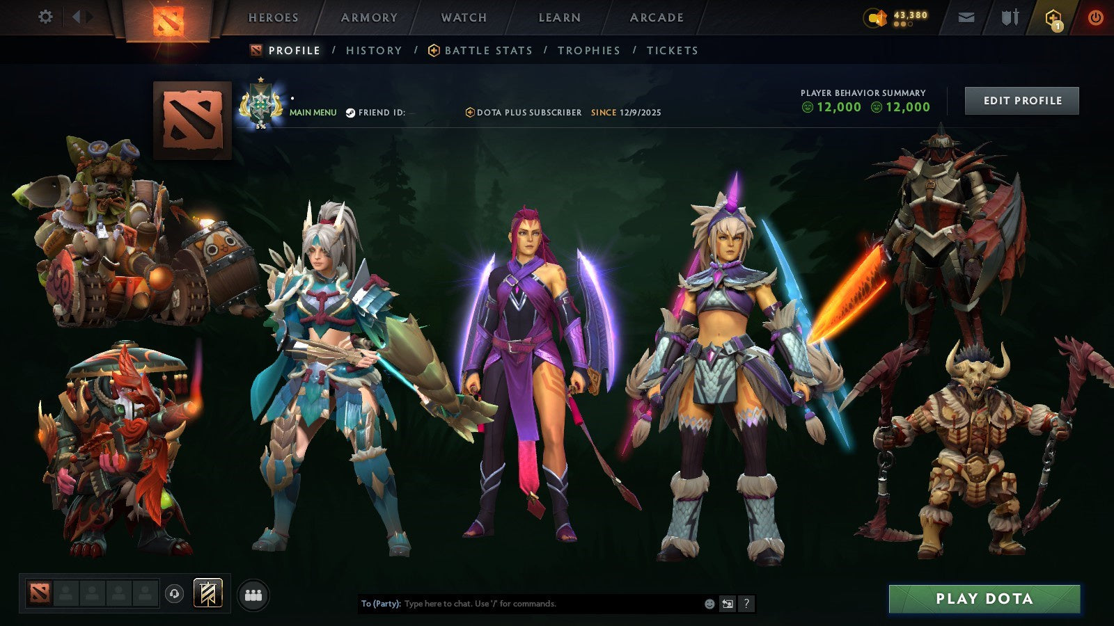 MMR: 2319 - Behavior: 12000