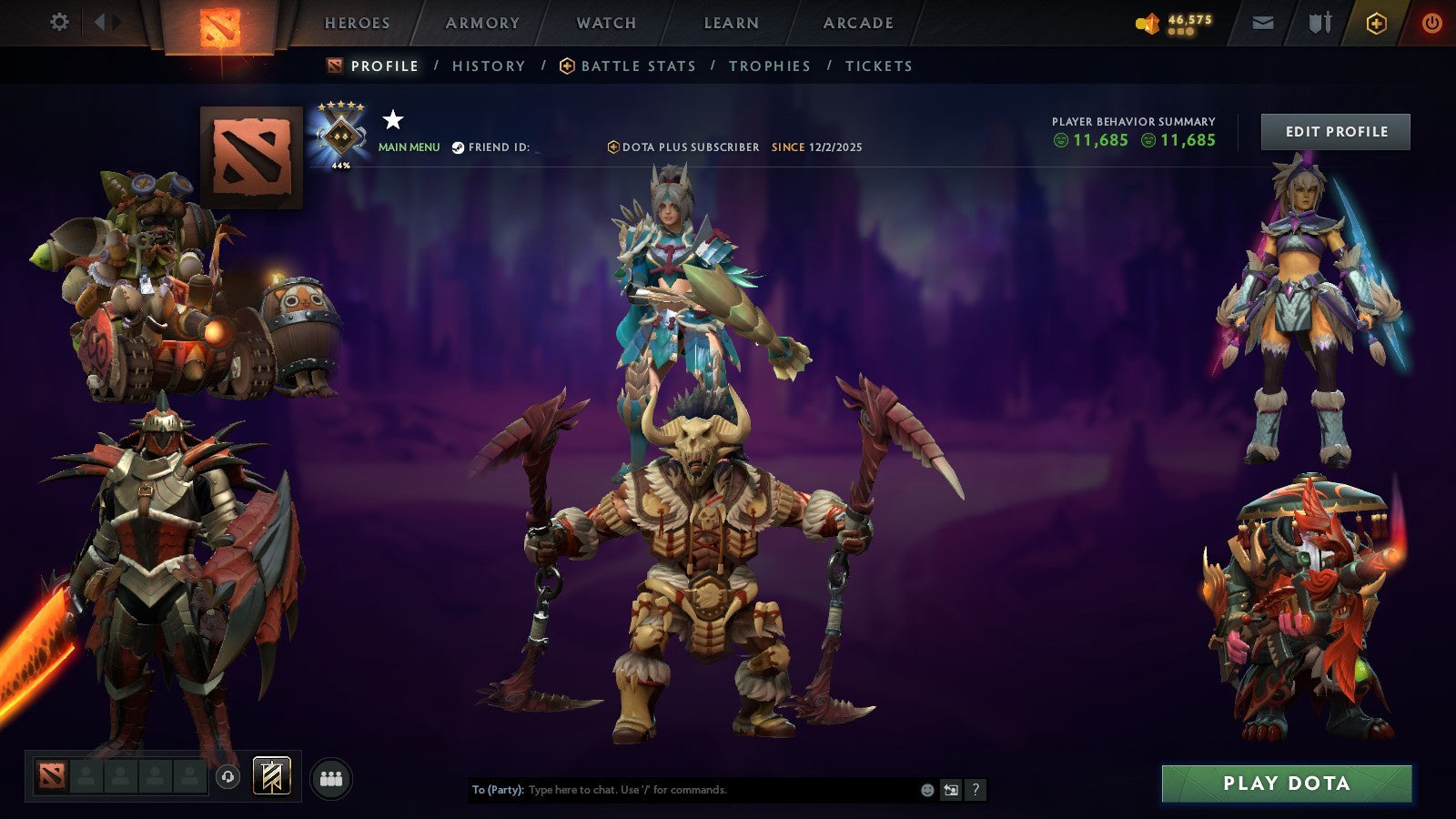 MMR: 1455 - Behavior: 11685