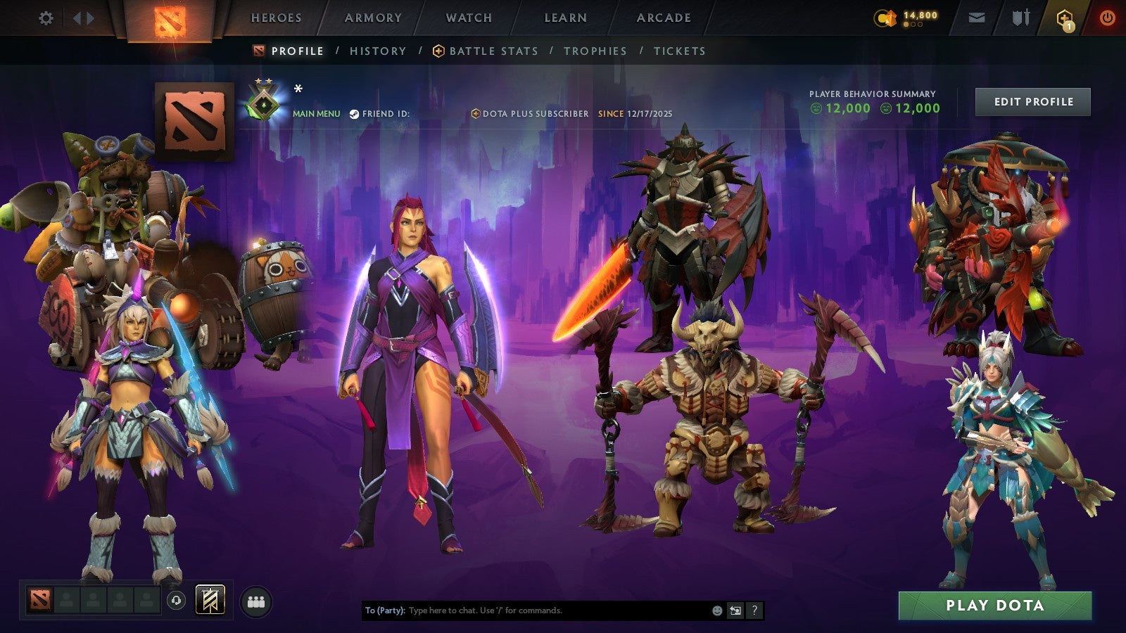 MMR: 95 - Behavior: 12000