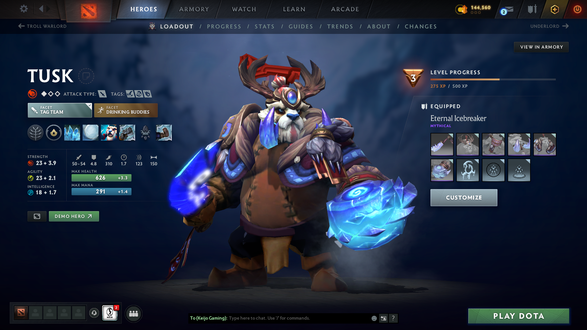 Ancient III | MMR: 4108 - Behavior: 12000 - Communication: 12000