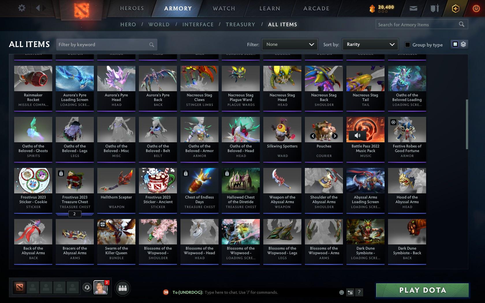 Legend IV | MMR: 3503 - Behavior: 8340 - Communication: 8340