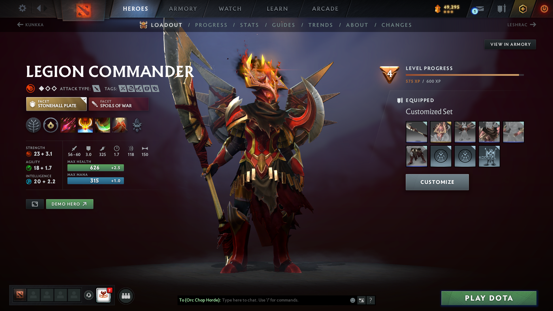 Divine V | MMR: 5479 - Behavior: 9877 - Communication: 9877