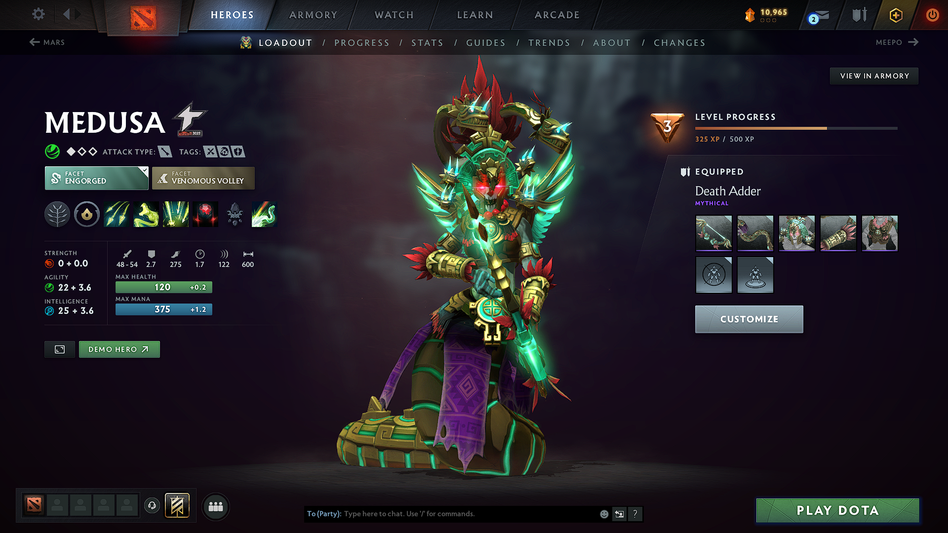 Herald II | MMR: 37 - Behavior: 10608 - Communication: 10608