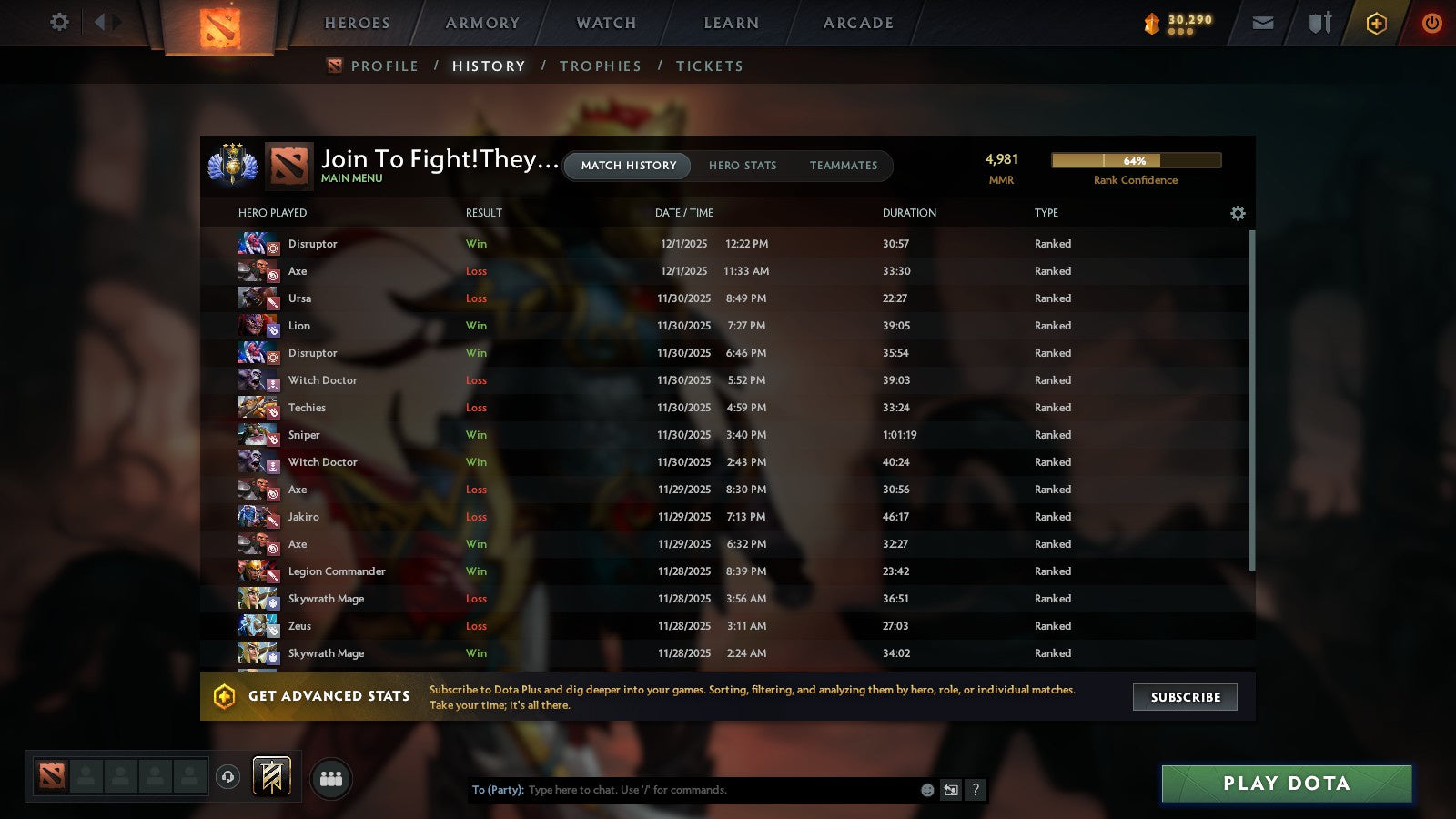 MMR: 4981 - Behavior: 9670