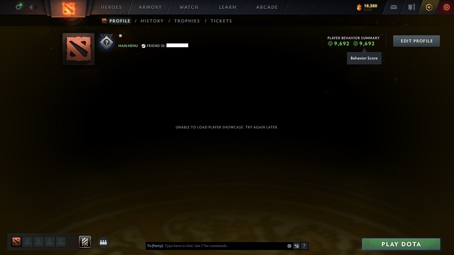 MMR: 1 - Behavior: 9692