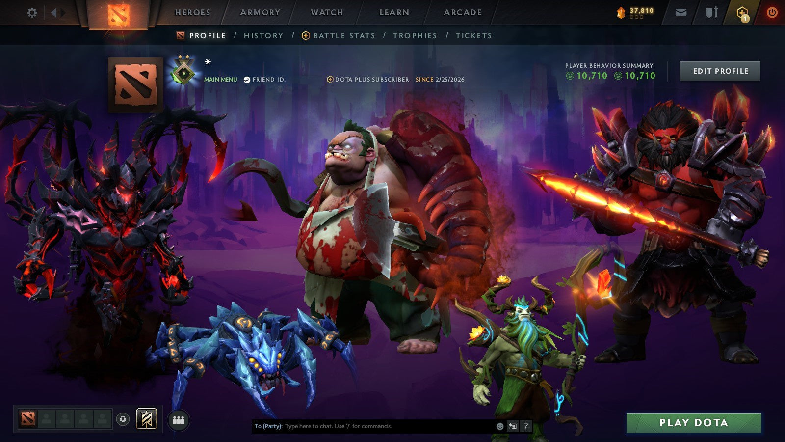 MMR: 139 - Behavior: 10710