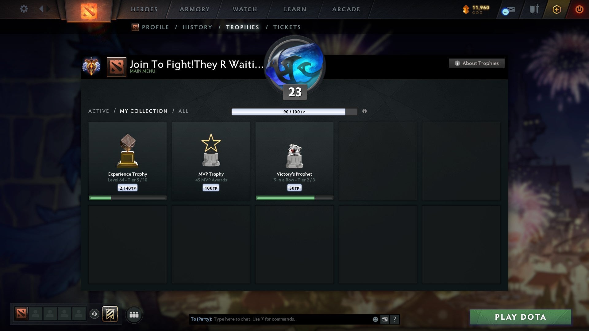 Immortal | MMR: 5704 - Behavior: 9710 - Communication: 9710