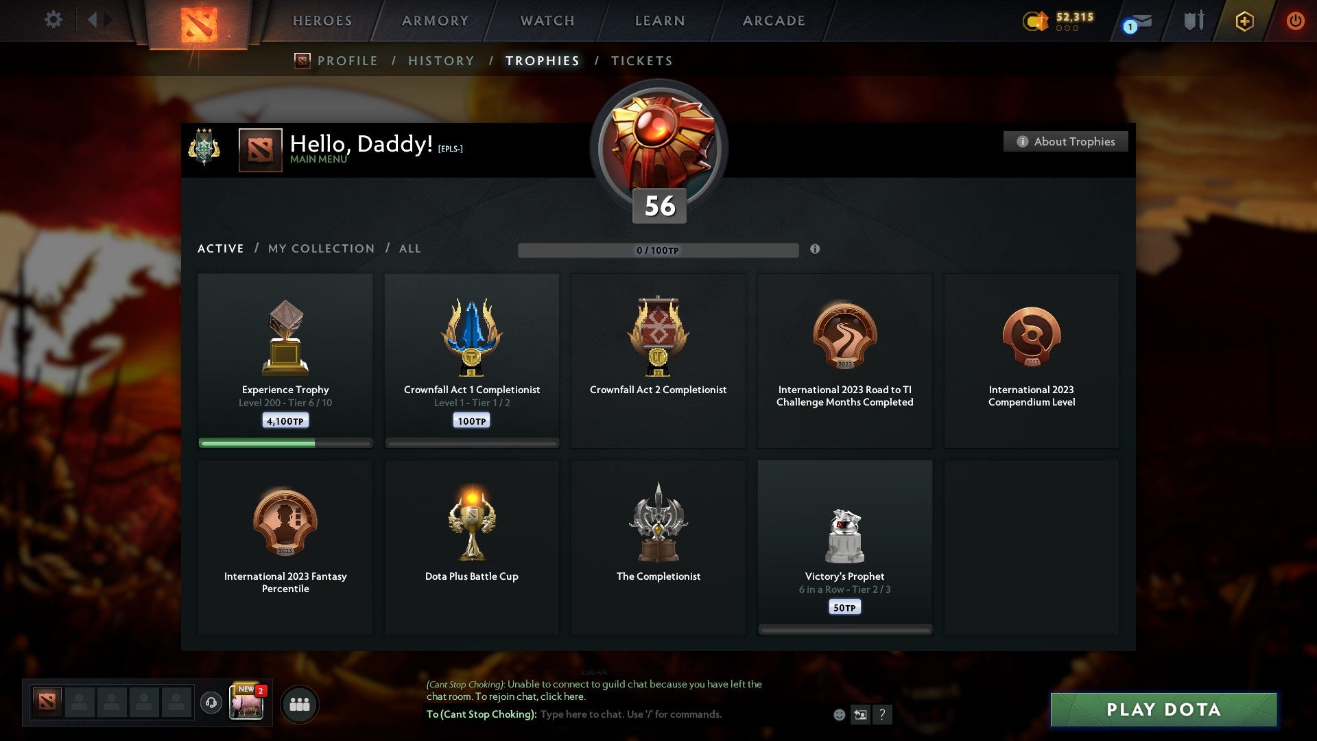 Archon III | MMR: 2639 - Behavior: 9844 - Communication: 9844