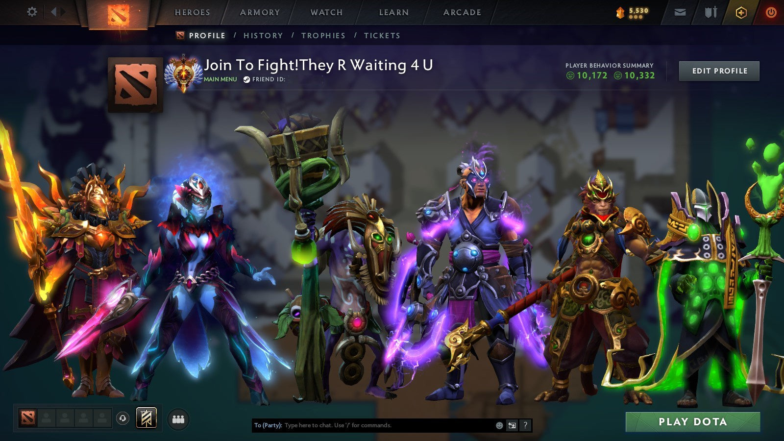 MMR: 7394 - Behavior: 10332