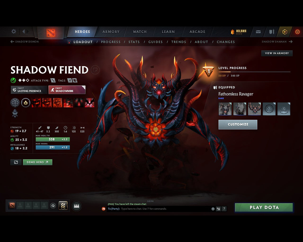 Archon V | MMR: 2816 - Behavior: 8652 - Communication: 8652