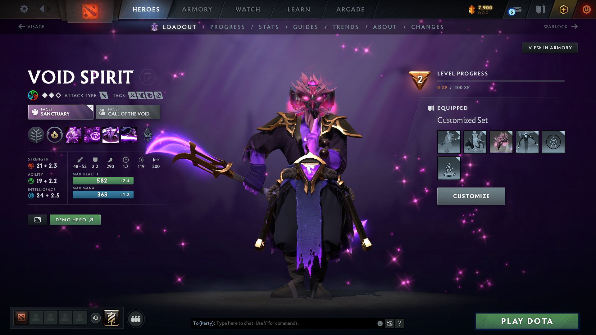 Archon I | MMR: 2317 - Behavior: 8488 - Communication: 8488