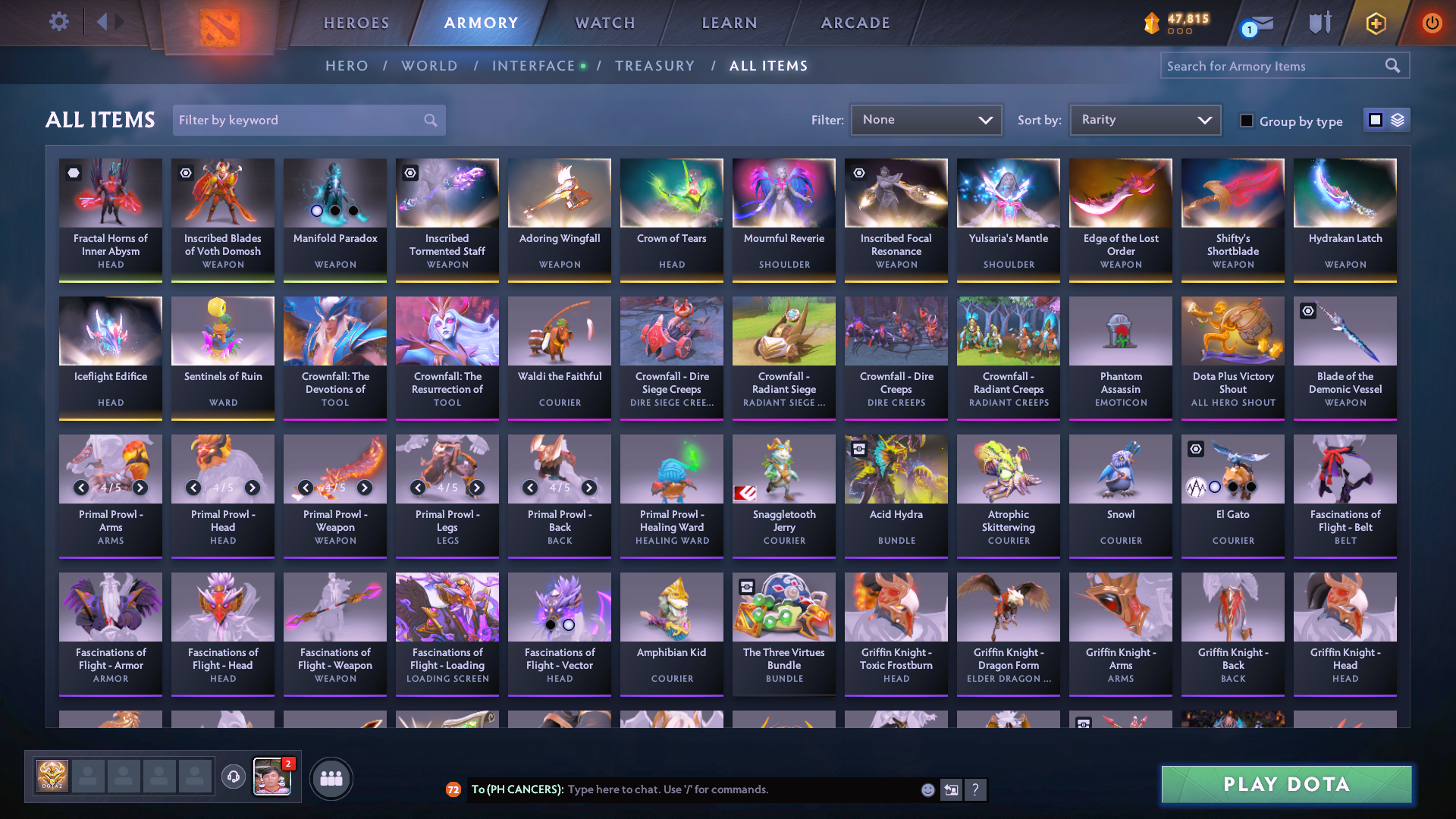 Legend I | MMR: 3108 - Behavior: 8795 - Communication: 8795