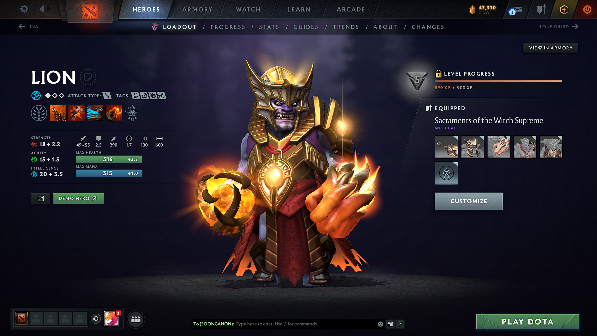Archon I | MMR: 2189 - Behavior: 9499 - Communication: 9499