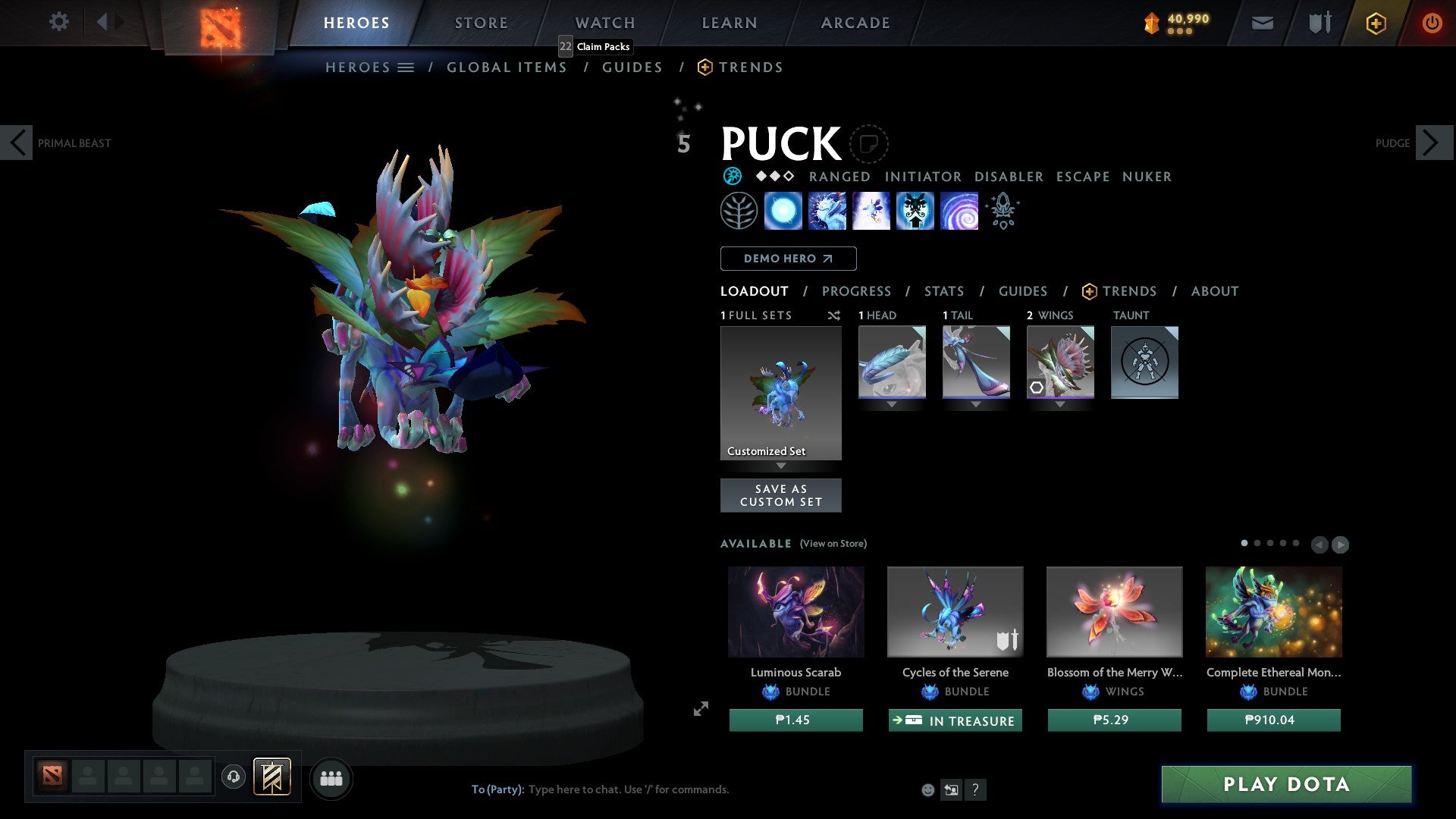 Ancient II | MMR: 4059 - Behavior: 10000