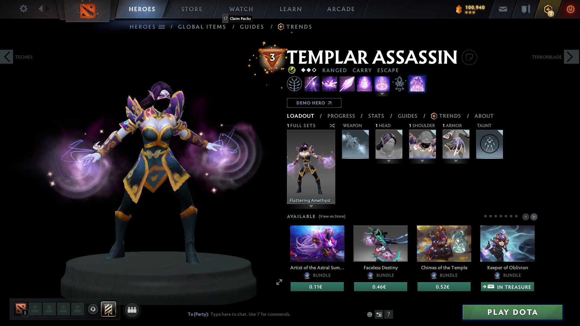 Ancient V | MMR: 4616 - Behavior: 10000