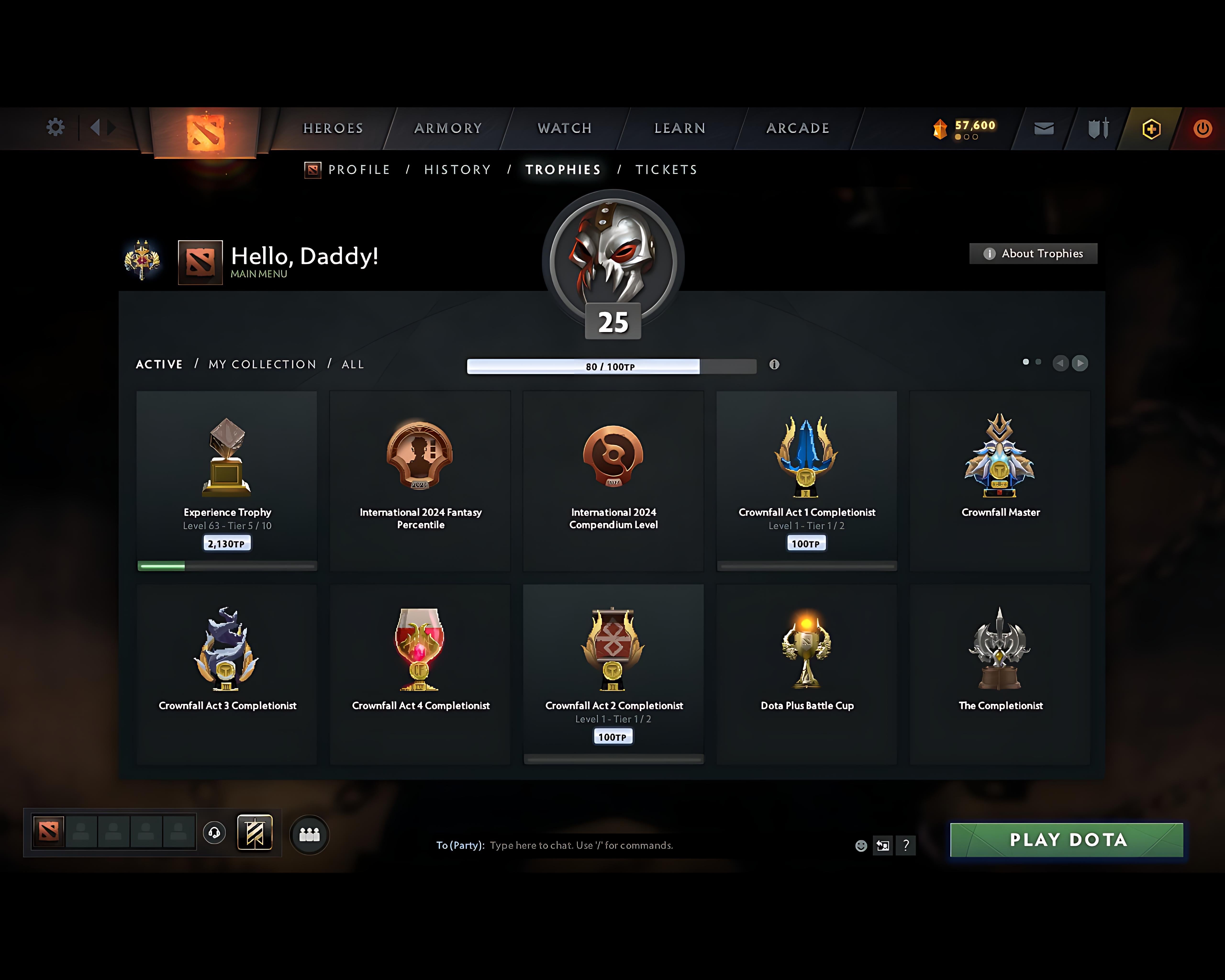 Legend II | MMR: 3256 - Behavior: 9703 - Communication: 9703