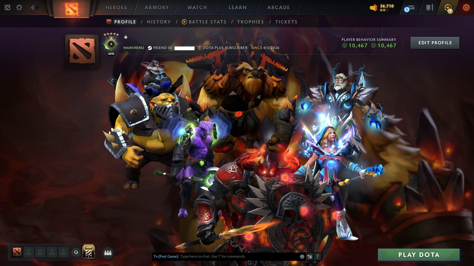 MMR: 721 - Behavior: 10467