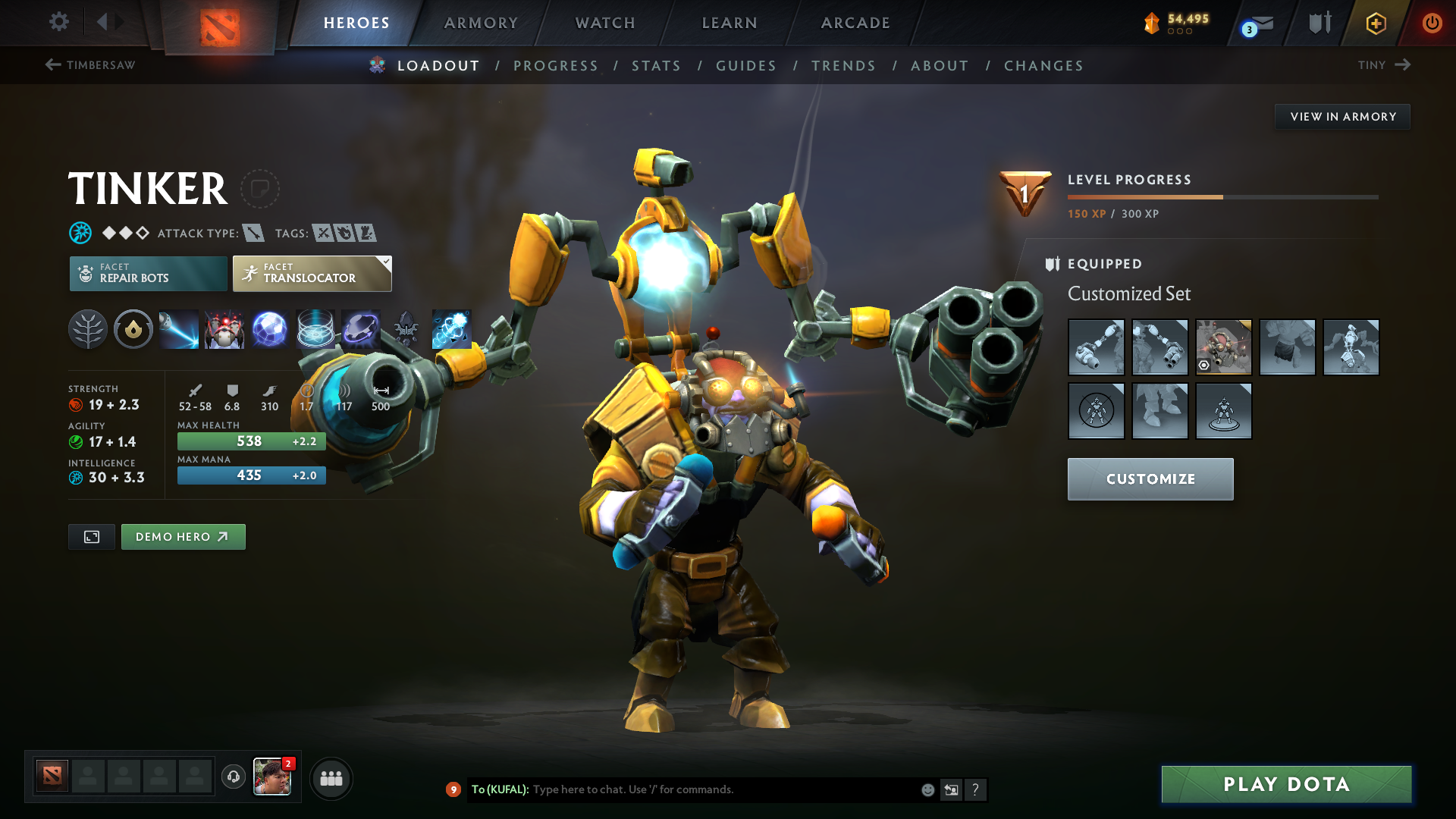 Legend V | MMR: 3766 - Behavior: 11966