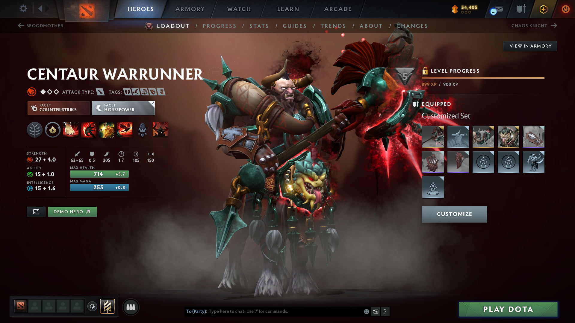 Legend I | MMR: 3043 - Behavior: 11147 - Communication: 11147