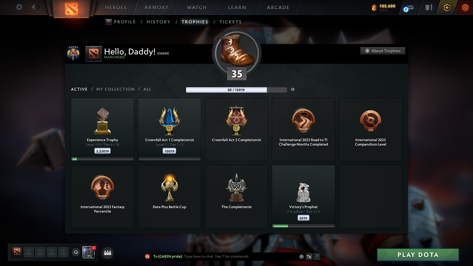 Legend V | MMR: 3761 - Behavior: 11010 - Communication: 11010