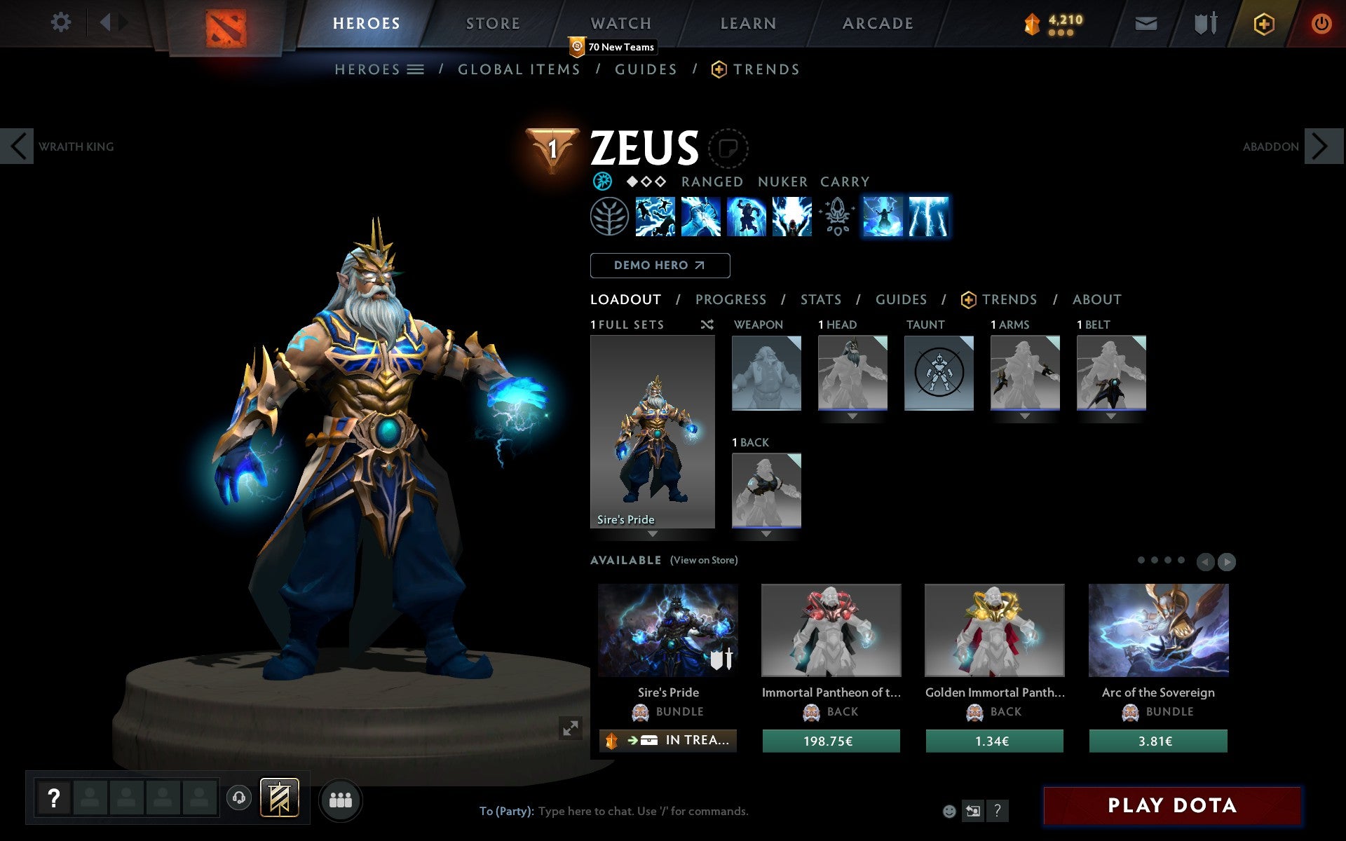 Ancient I | MMR: 3728 - Behavior: 9405