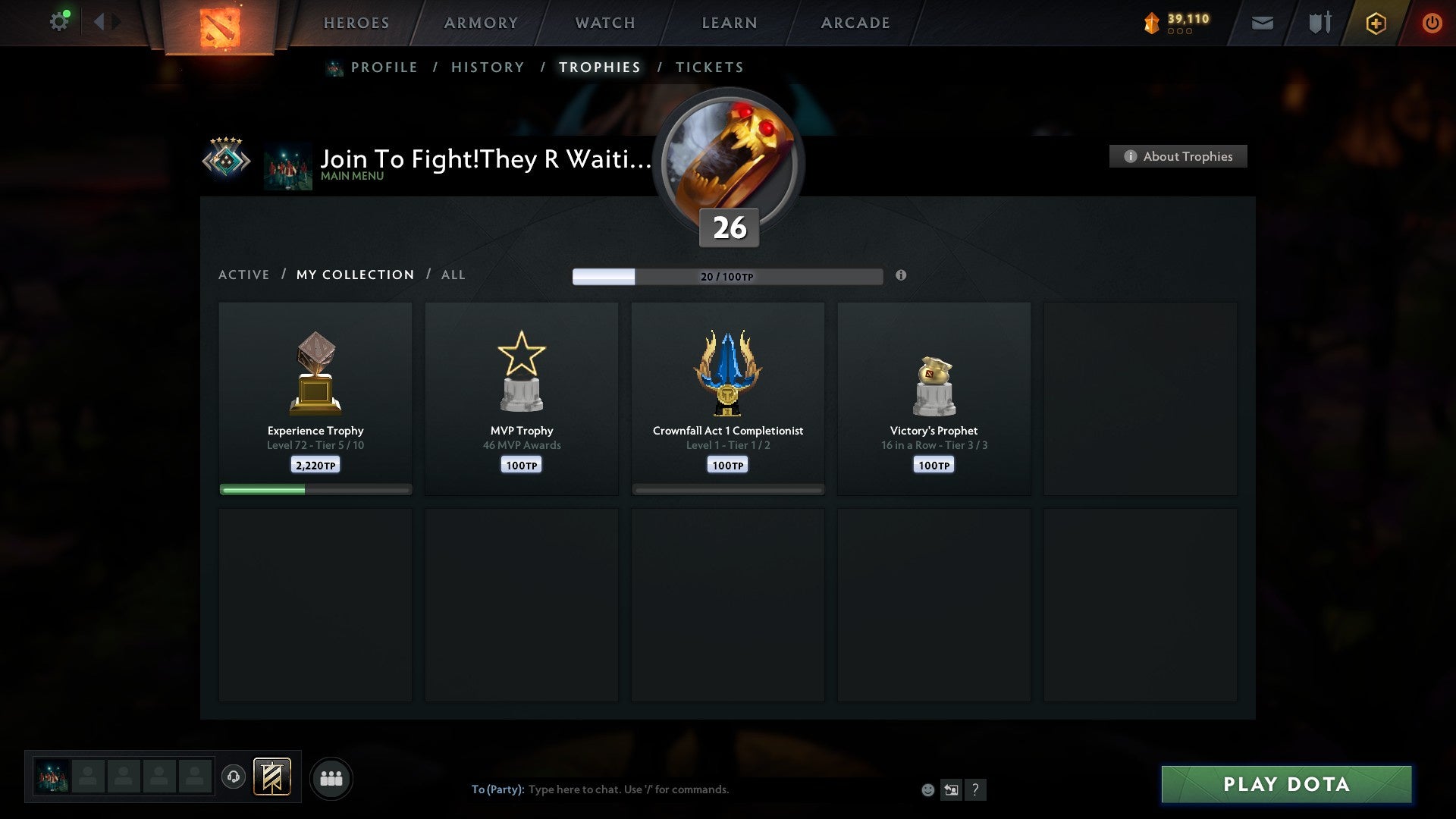 MMR: 2245 - Behavior: 9102