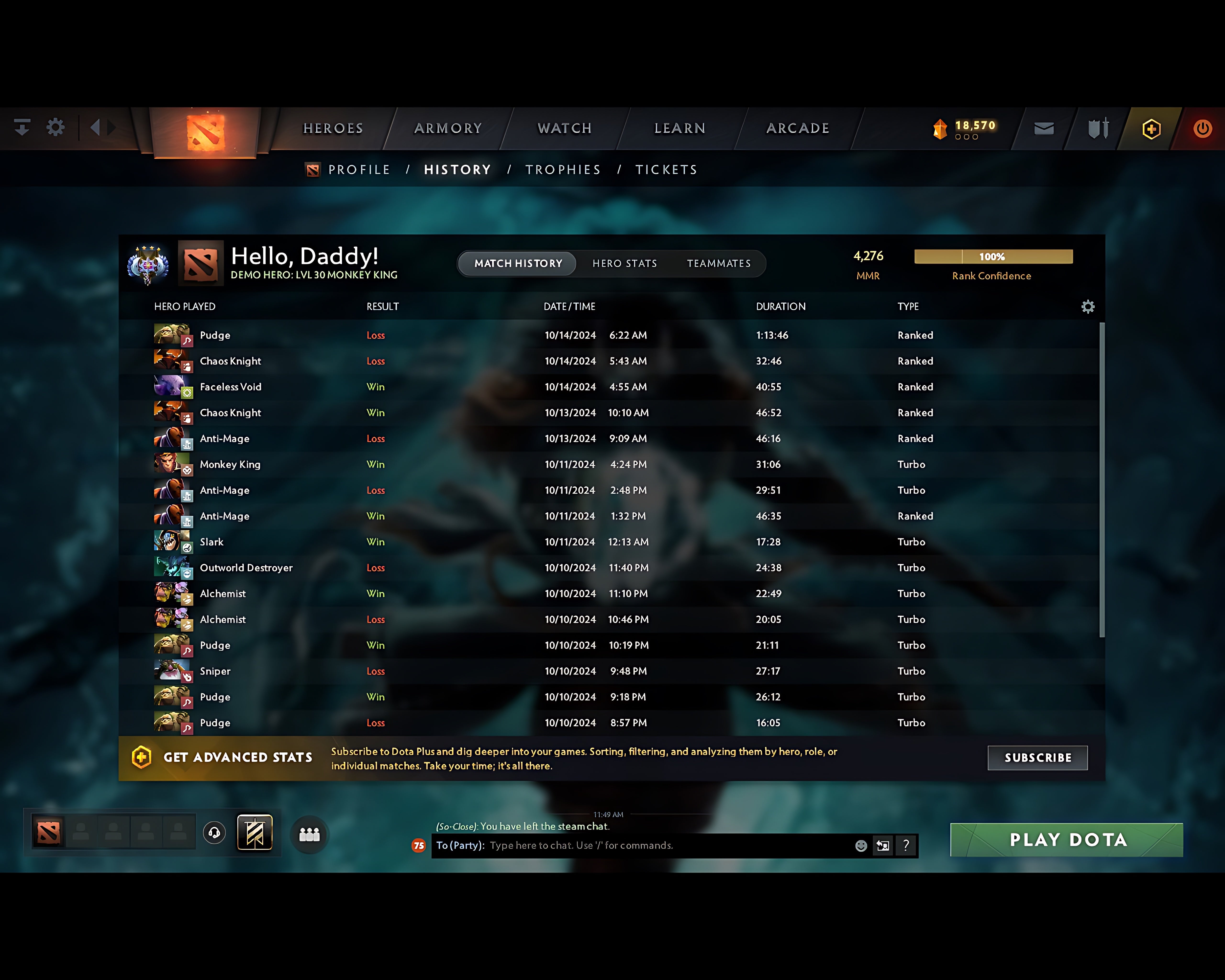 Ancient IV | MMR: 4276 - Behavior: 9173 - Communication: 9173