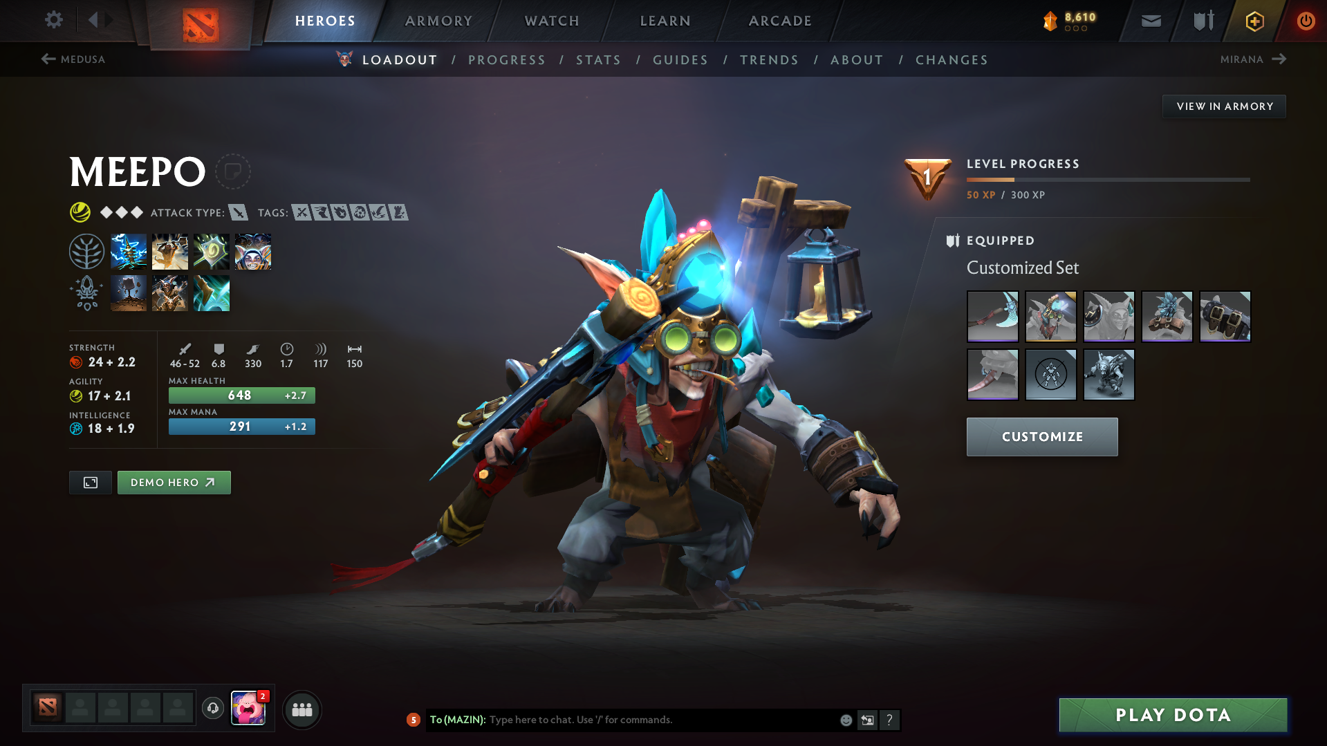 Crusader V | MMR: 2191 - Behavior: 9555 - Communication: 9555