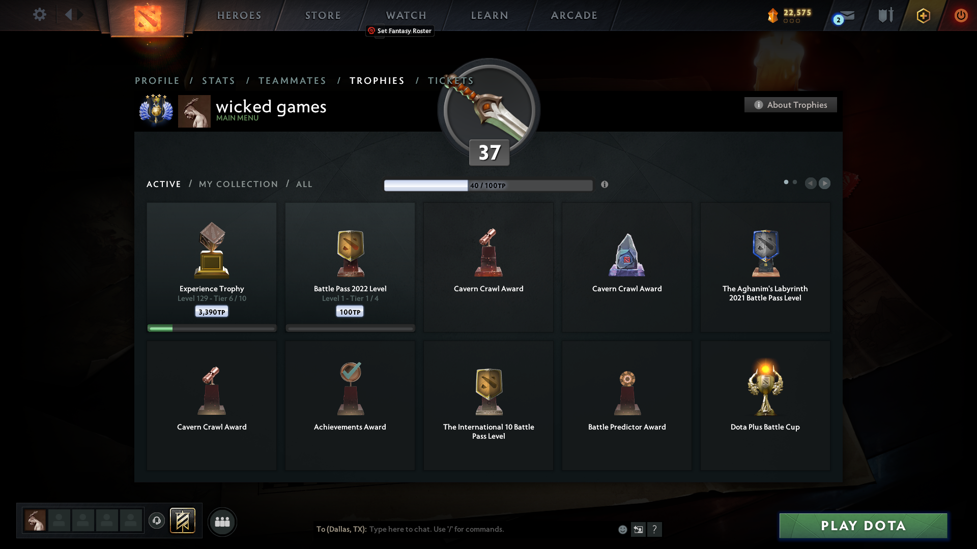 Divine IV | MMR: 5271 - Behavior: 6366