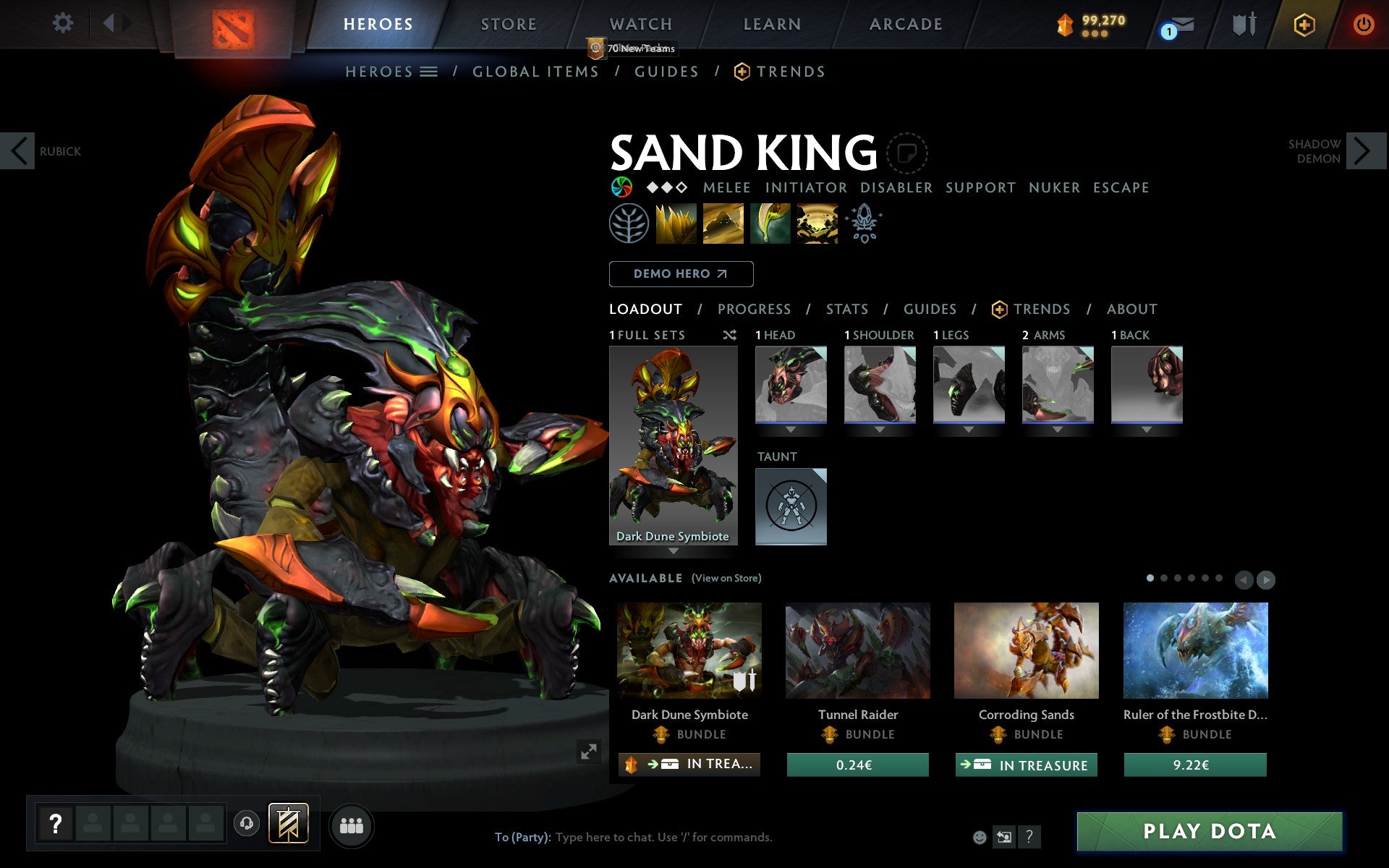 Immortal | MMR: 6460 - Behavior: 10000