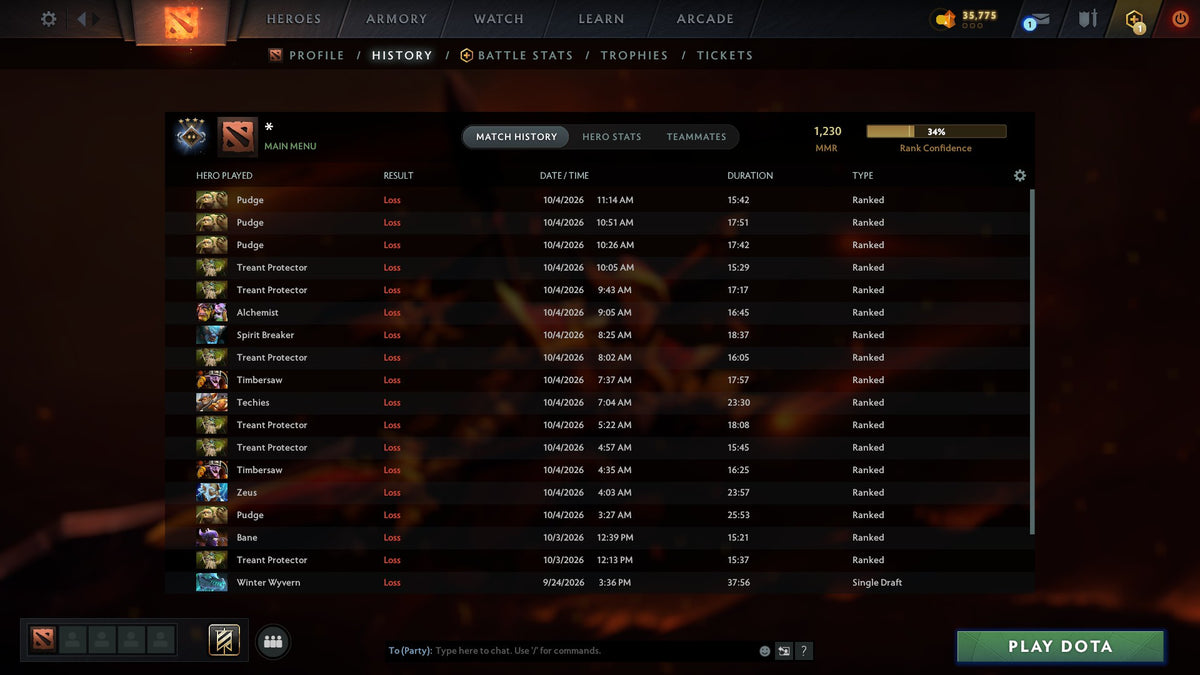 MMR: 1230 - Behavior: 9523