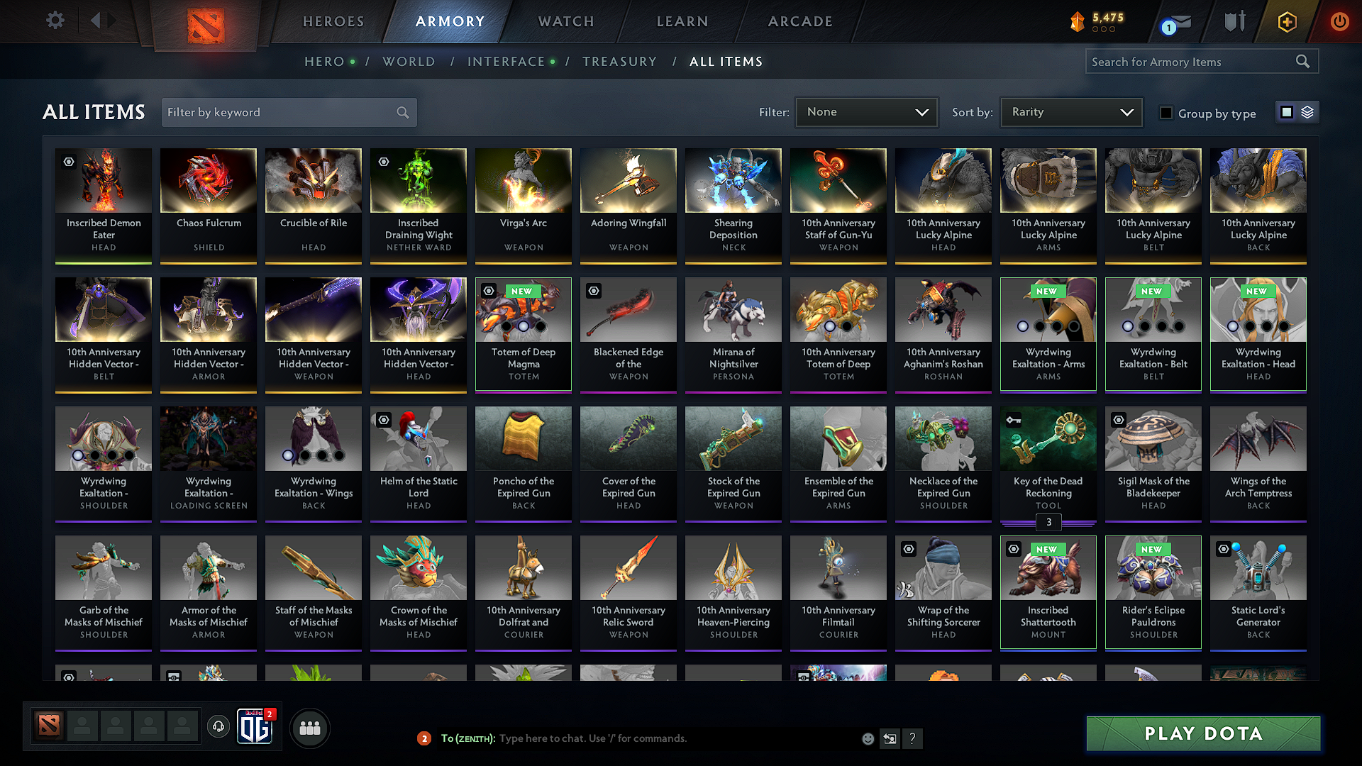 Legend V | MMR: 3831 - Behavior: 10353 - Communication: 10353