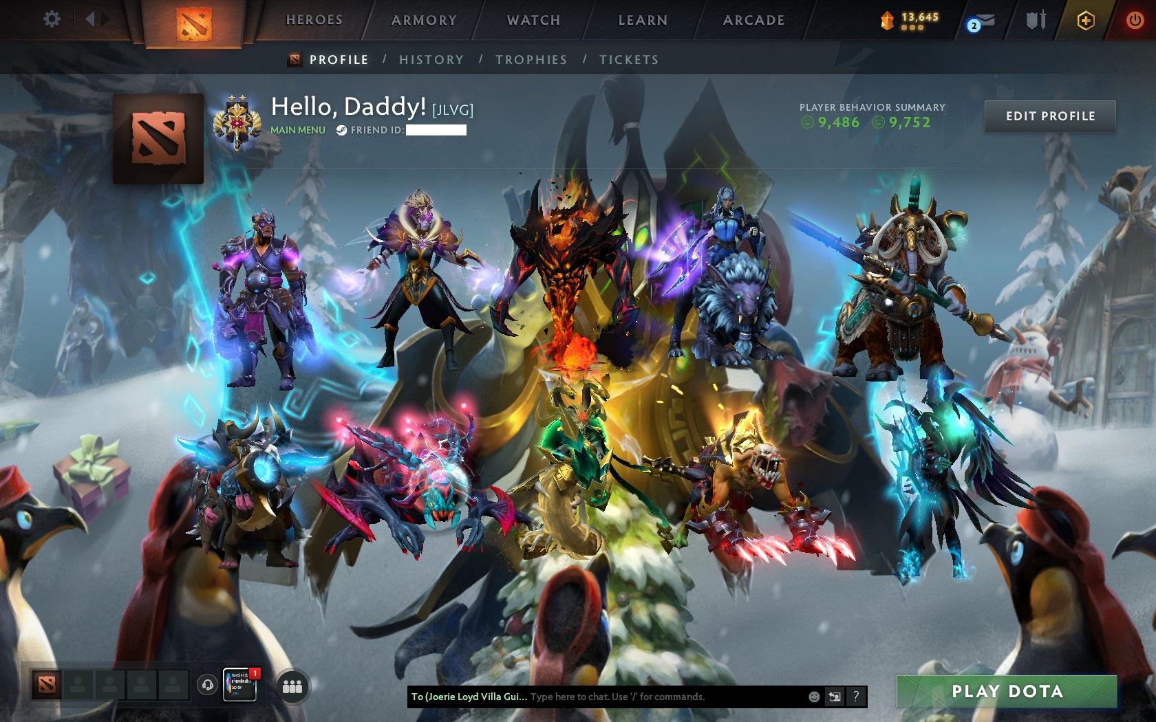 Legend II | MMR: 3149 - Behavior: 9752 - Communication: 9486