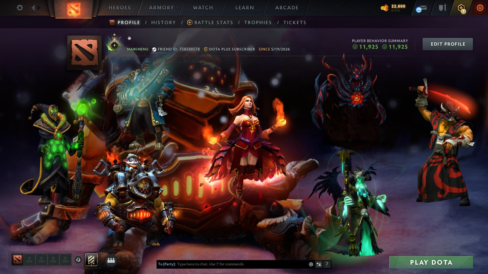 MMR: 1 - Behavior: 11925