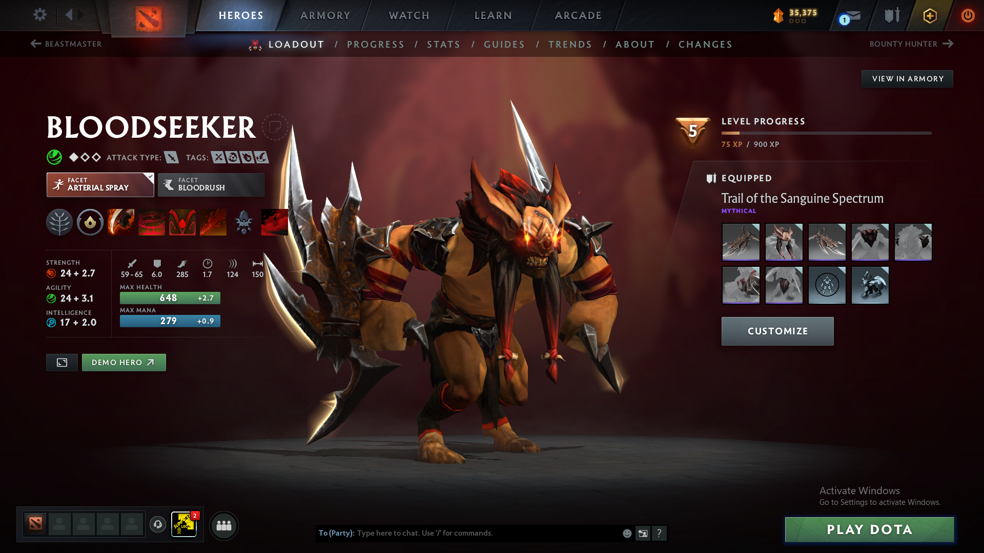 Legend I | MMR: 3079 - Behavior: 11203 - Communication: 11203