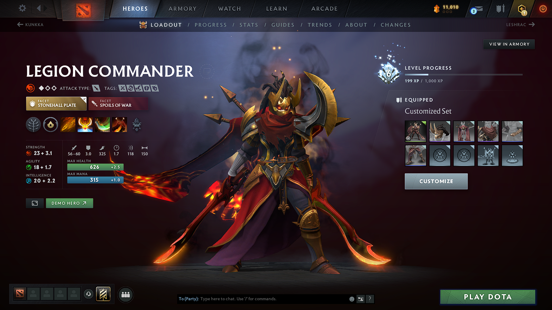 Guardian I | MMR: 821 - Behavior: 10559 - Communication: 10559