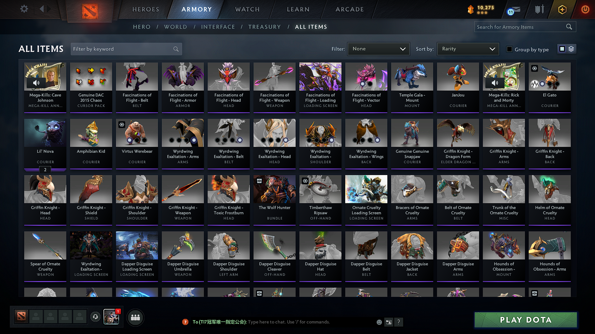 Legend IV | MMR: 3461 - Behavior: 8592 - Communication: 8592