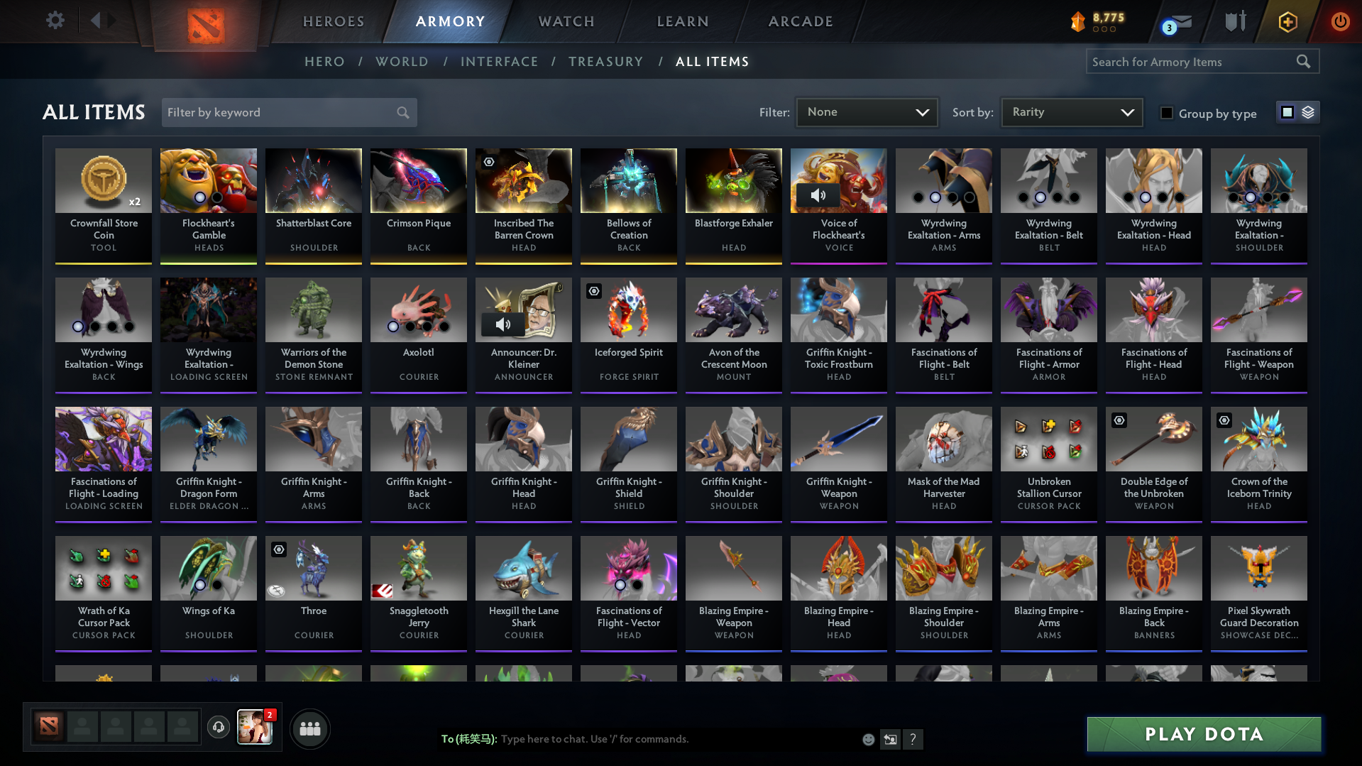 Ancient I | MMR: 3771 - Behavior: 8830 - Communication: 8830