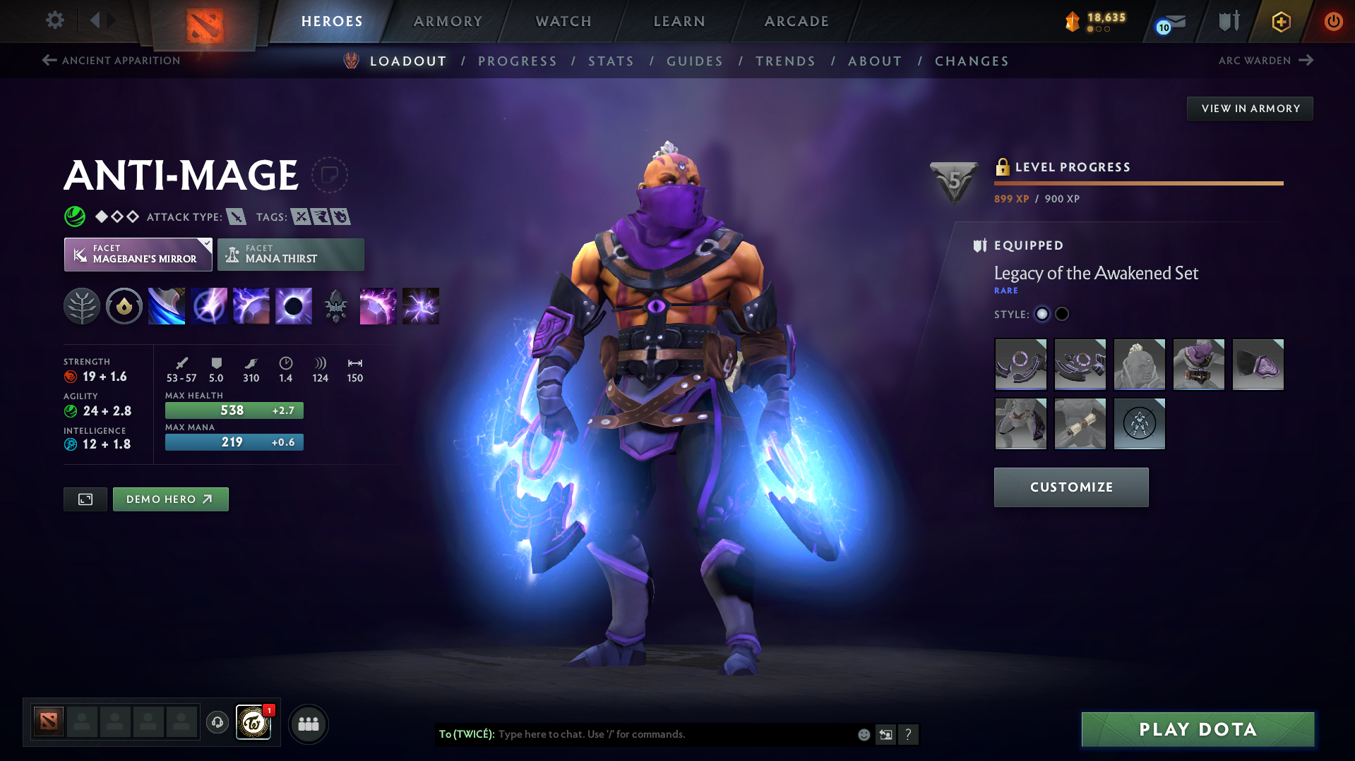 Ancient I | MMR: 3841 - Behavior: 10792 - Communication: 10792