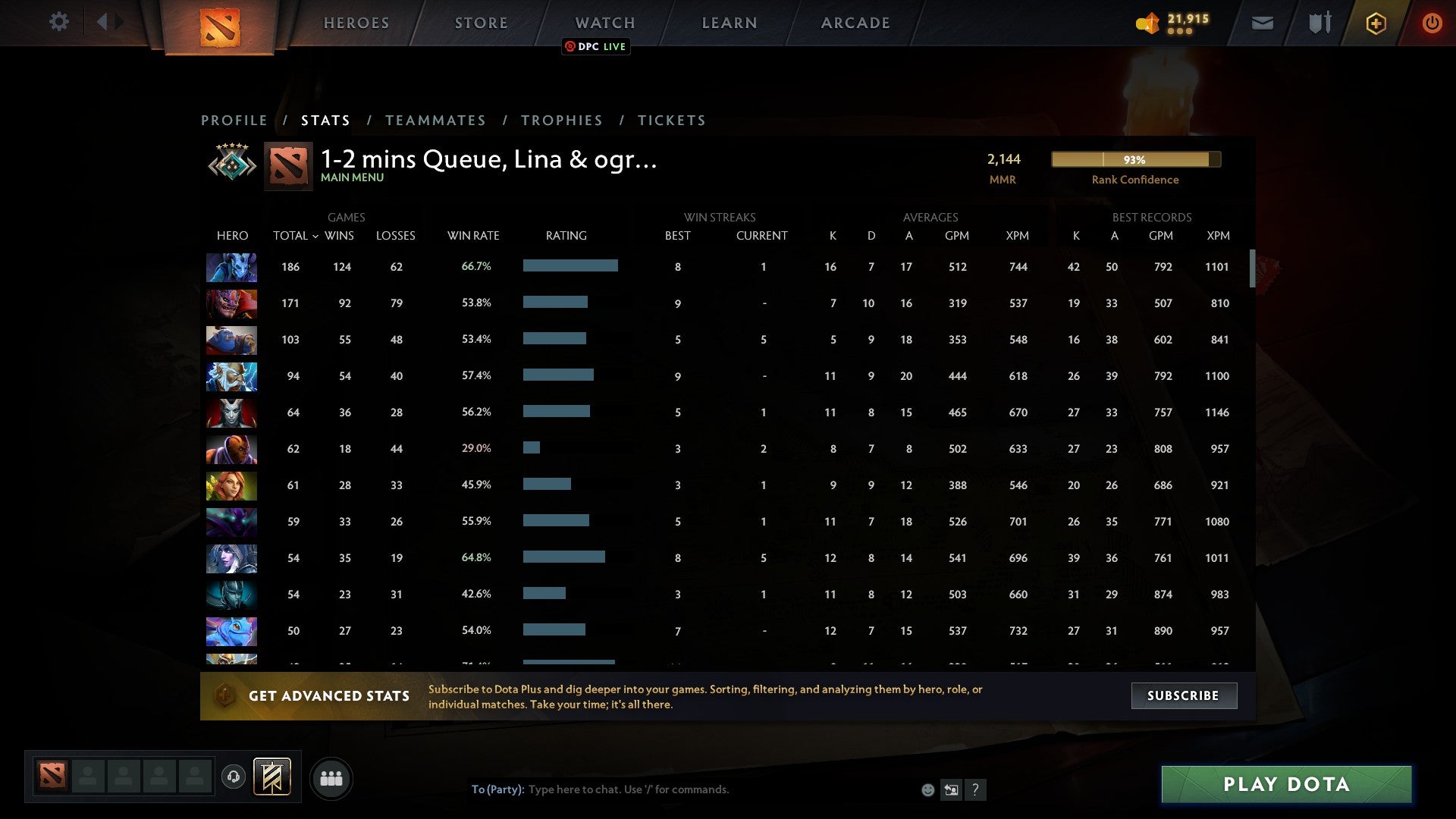 Crusader V | MMR: 2144 - Behavior: 9770