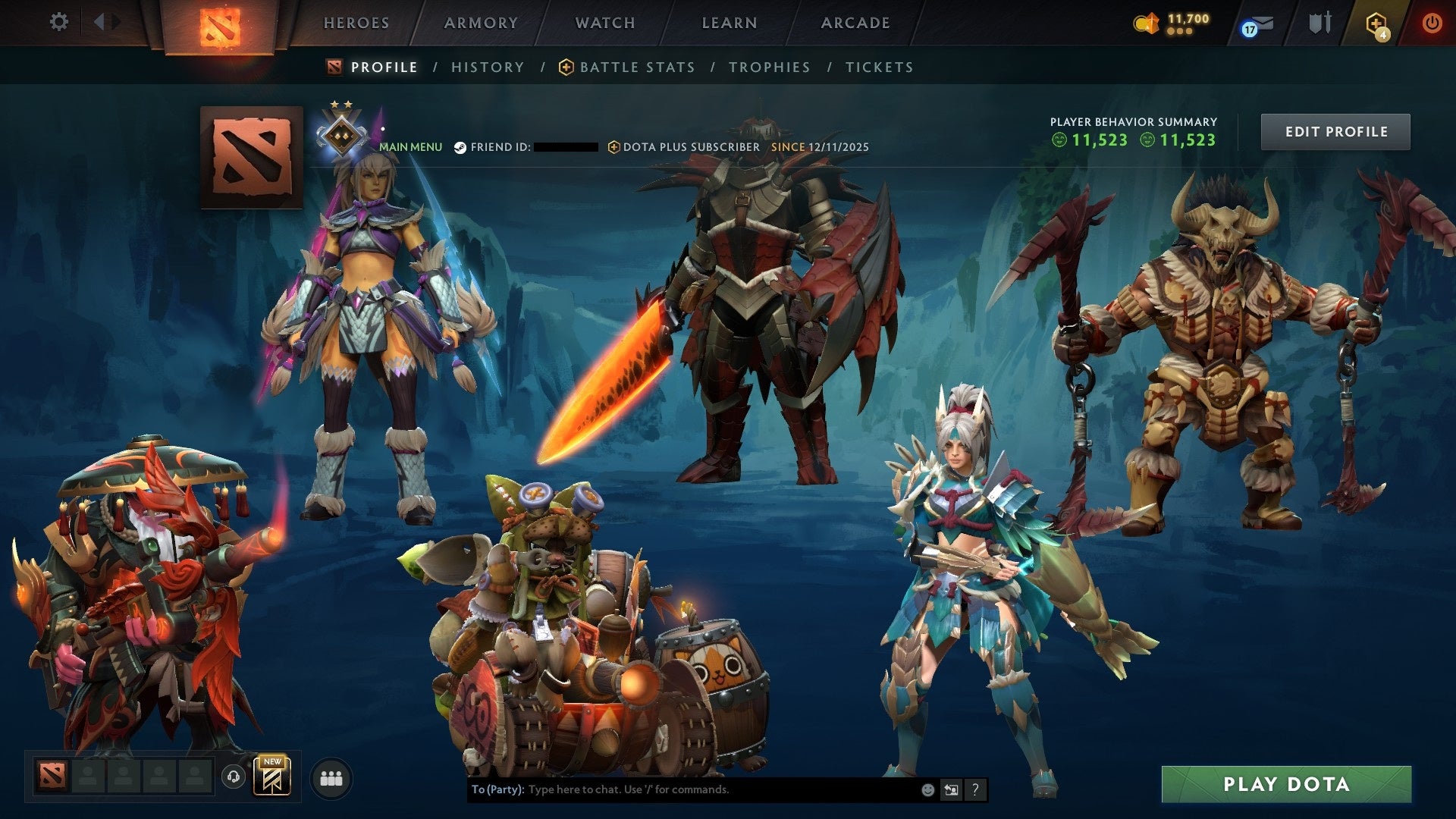 MMR: 1000 - Behavior: 11523