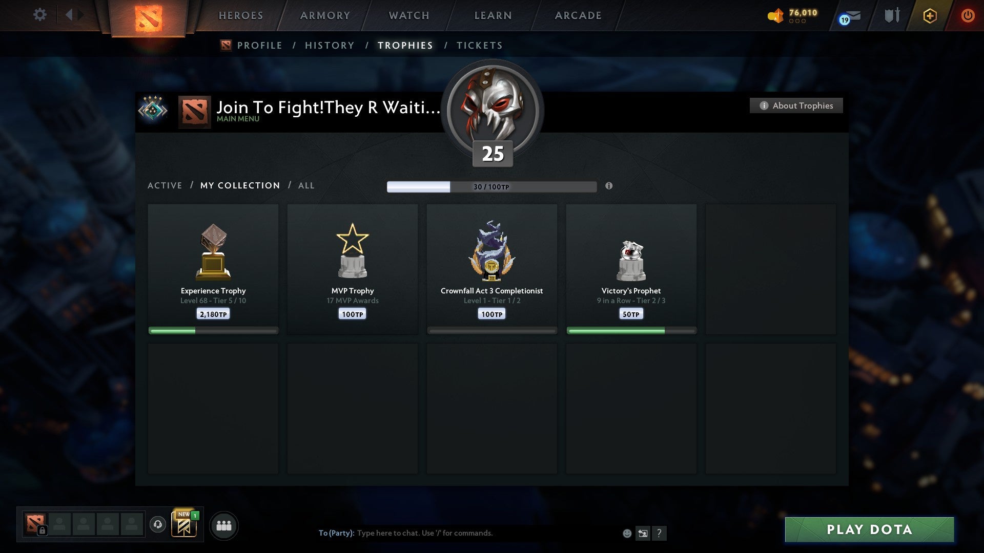 Crusader IV | MMR: 2103 - Behavior: 7995 - Communication: 7995