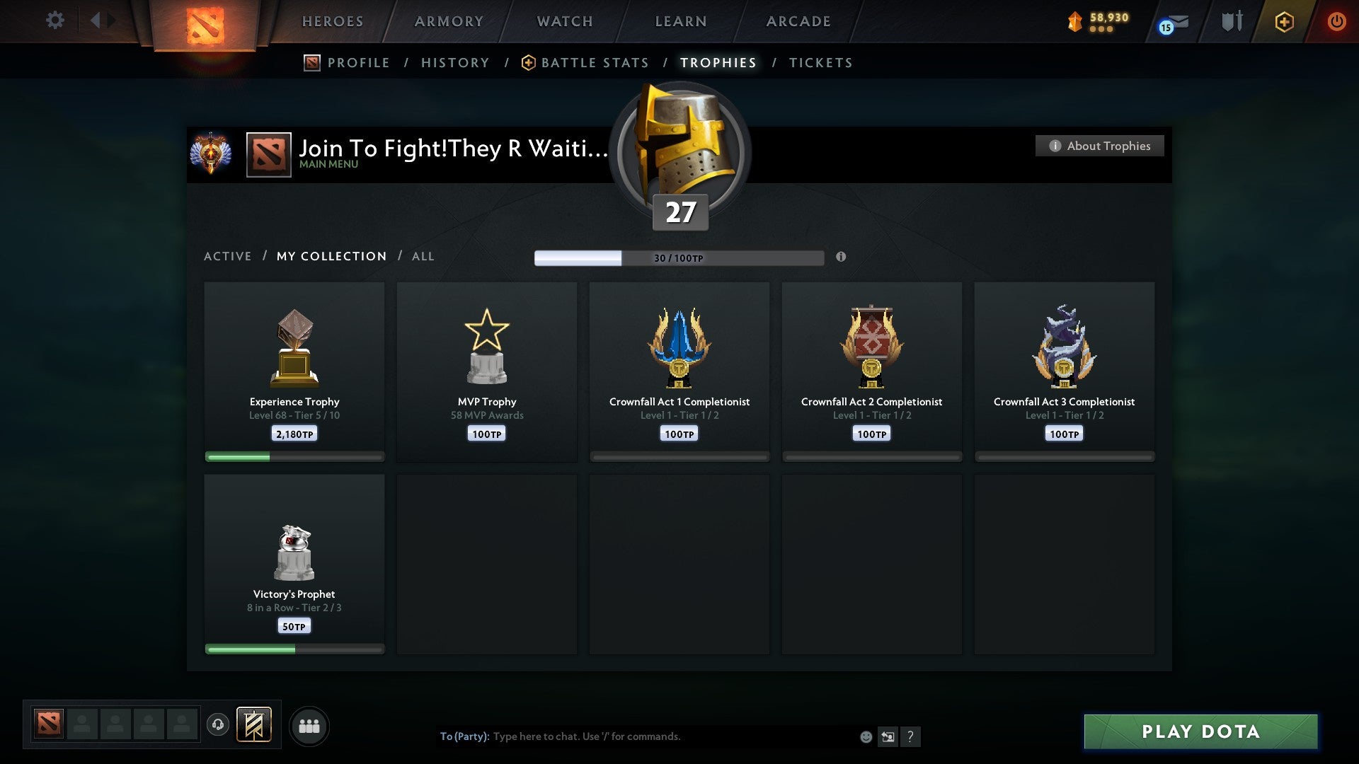 Immortal | MMR: 6592 - Behavior: 11034 - Communication: 11041