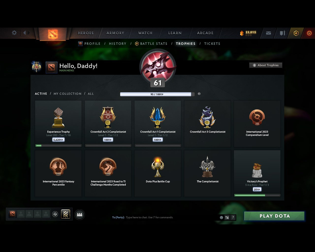 Legend III | MMR: 3348 - Behavior: 11445 - Communication: 11445