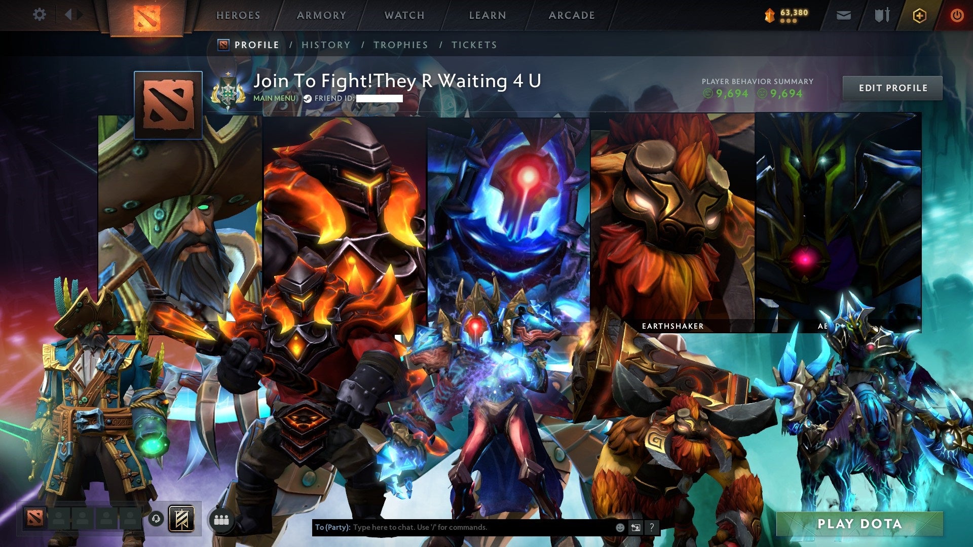 MMR: 2226 - Behavior: 9664