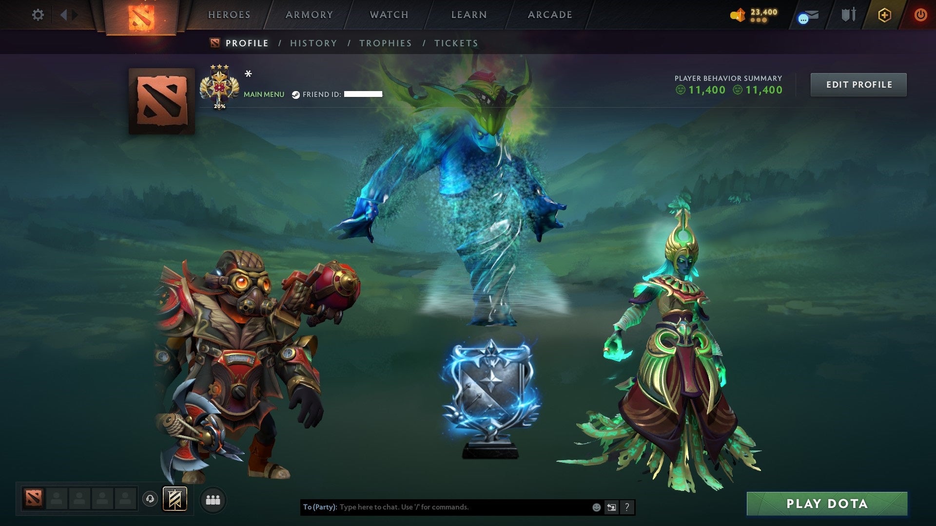 MMR: 3419 - Behavior: 11400
