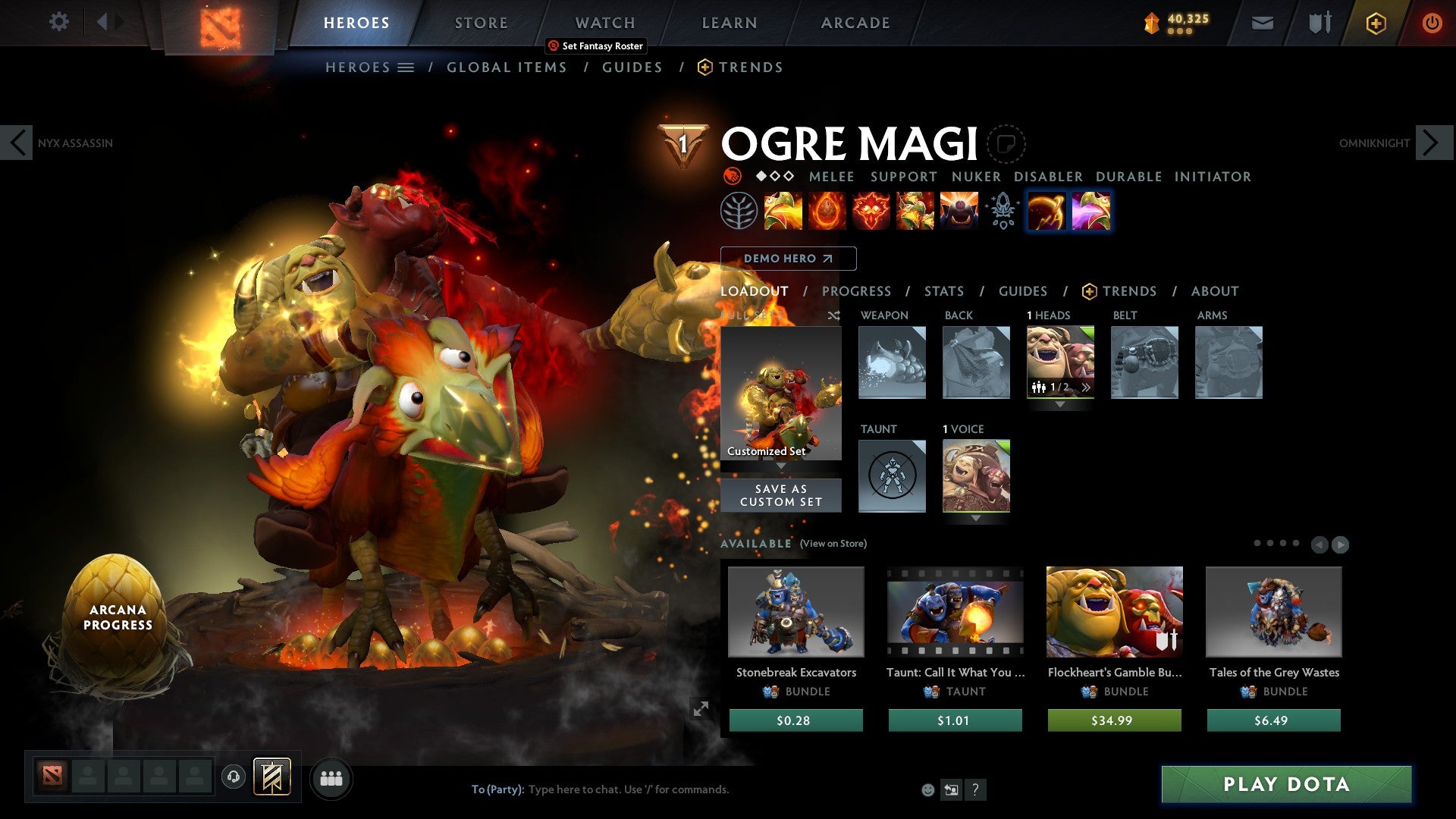 Divin I | MMR : 4710 - Comportement : 8930 