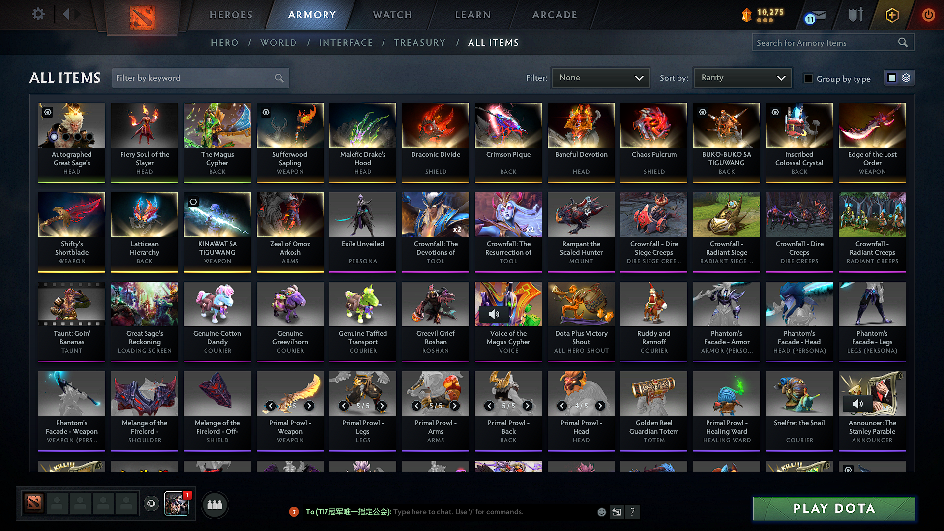 Legend IV | MMR: 3461 - Behavior: 8592 - Communication: 8592