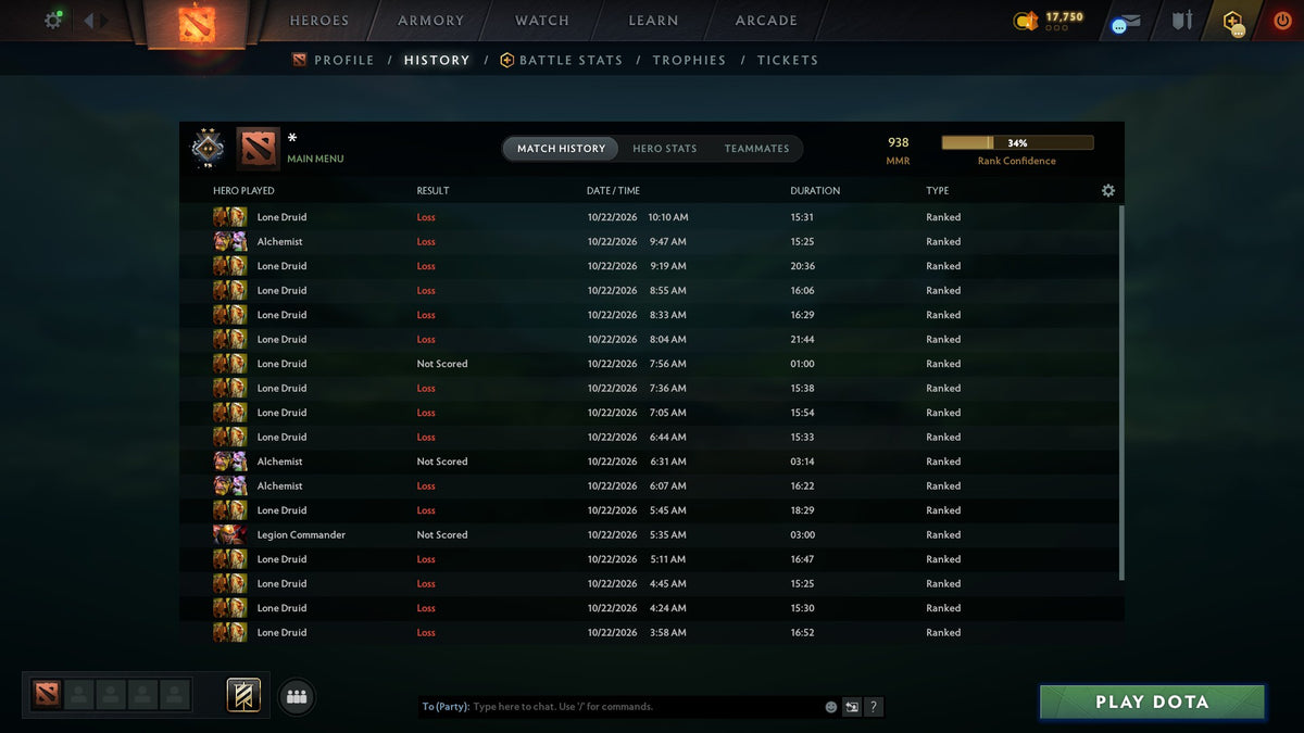 MMR: 938 - Behavior: 11235